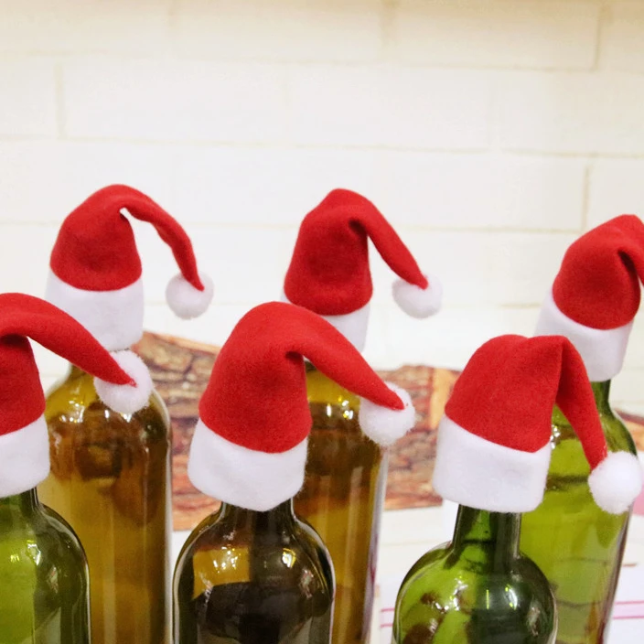 

Christmas Decorations, Wine Bottles, Small Hats, Christmas Gifts