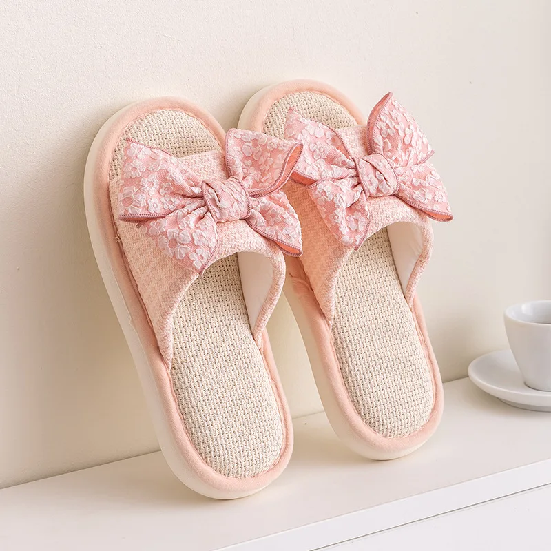 European-and-American-Thick-Soled-Home-Cotton-Linen-Slippers-for-Women ...