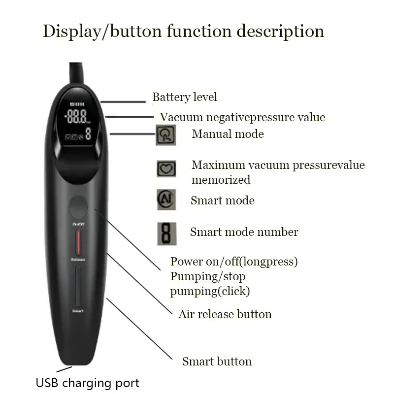 New Smart Rosebud Pump Big Anal Plug Dildo Pump Butt Plug Anal Dilator Prostate Massage Anus Extender Sex Toys for Man Wome