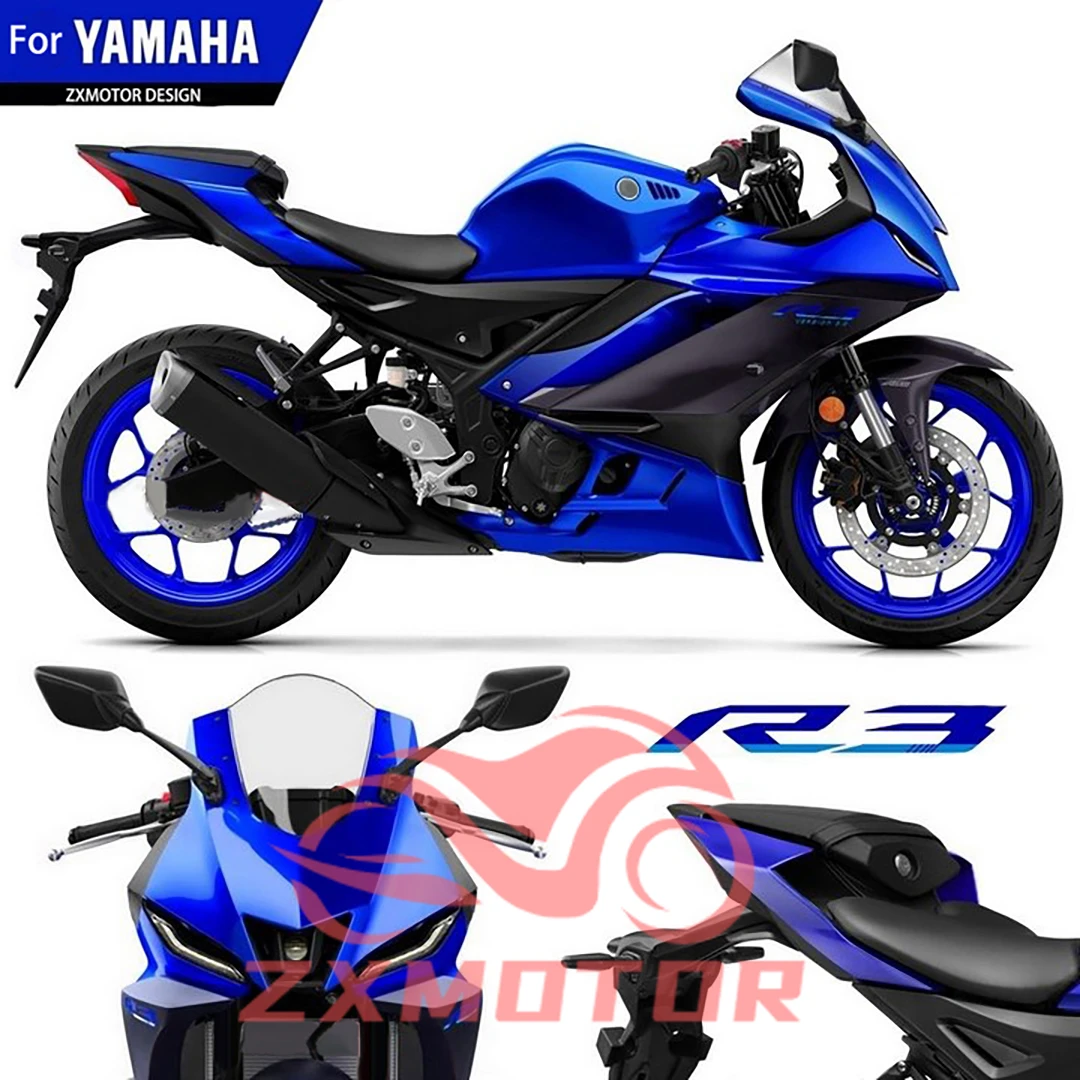 

YZFR3 R25 19 20 21 22 23 Fairings Motorcycle for YAMAHA YZF R3 2019 2020 2021 2022 2023 Customizable Injection Fairing Kit