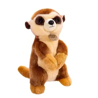 Meerkat High Fidelity Anime Cute Mongoose Plushie Suricate Plush Toys Lifelike Animals Simulation Stuffed Doll Kawai Toy Gifts 1