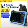 FNIRSI New DSO510 DSO153 DSO153 Mini Handheld Digital 2 IN 1 Oscilloscope Portable 48MS/s 10MHz Bandwidth Electronic Repair Tool 1