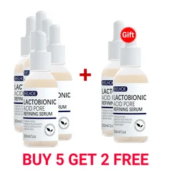 2-10Pcs Lactobionic Acid Pore Shrink Face Serum Remove Blackhead Acne Oil Control Essence Hyaluronic Acid Moisturizing Skin Care