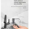 Multiple Color Liquid Soap Dispenser With 1m Silicone Extension Tube Bathroom Kitchen Sink Built-In Chrome/Nickel Dispenser Soap 2
