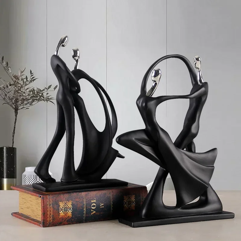 

Statue Dancing Figurines Couple Resin Ornaments Decorations Crafts Home Accessories Living Room Decorations Wedding Gifts
