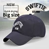 2024  Print Big Size 67cm Summer Men's Sports Running Baseball Cap Men's Quick Drying Women's Solid Color Baseball Cap 1