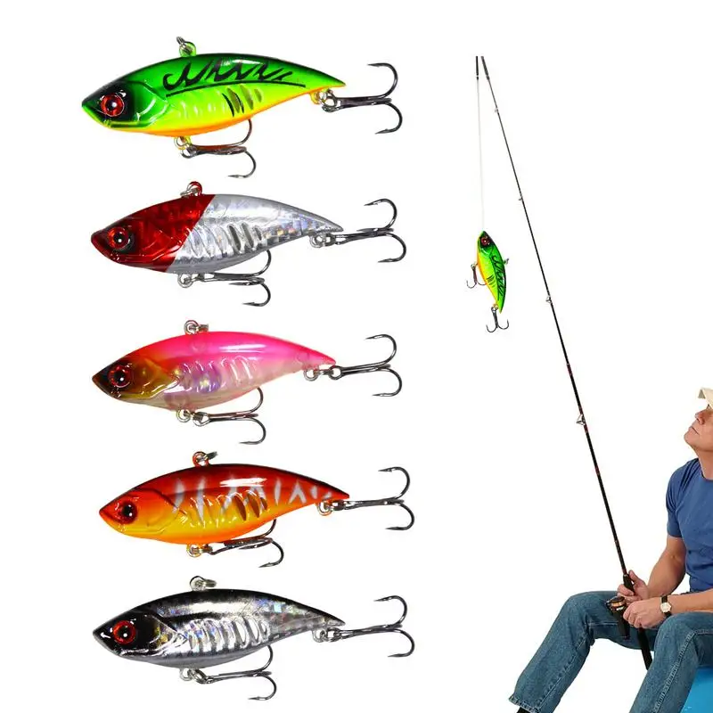 

5 шт., рыболовные приманки для морской рыбалки