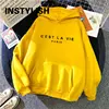 Women Casual Print Loose Hoodies Spring Long Sleeve Hooded Sweatshirt Harajuku Simple Tops Lazy Style Pullover 2023 Streetwear 6