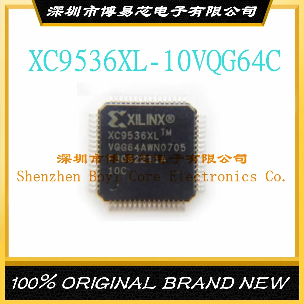 XC9536XL-10VQG64C TQFP-64 original genuine programmable logic IC chip 100% original genuine 10m02scu169i7g programmable gate array encapsulated bga embedded ic chip altera