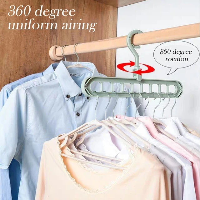 Space-saving Foldable Multi Clothes Hanger, Closet, Style Degree