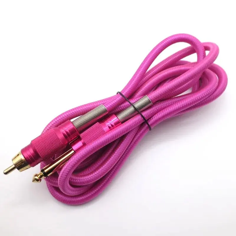 Tattoo Clip Cord RCA Power Cord 1.8M for Tattoo Machine tattoo accessories tattoo cord connector