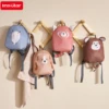 Cartoon Small animals Kids Backpack Parent-child Canvas Backpack Children's Bag Girls Boys Kindergarten School Bag 1
