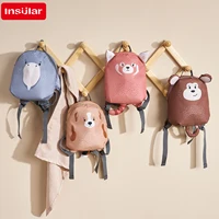 Cartoon Small animals Kids Backpack Parent-child Canvas Backpack Children's Bag Girls Boys Kindergarten School Bag 1
