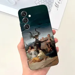Spain Francisco Goya Art Black Phone Case - Samsung S21Ultra (Z1)