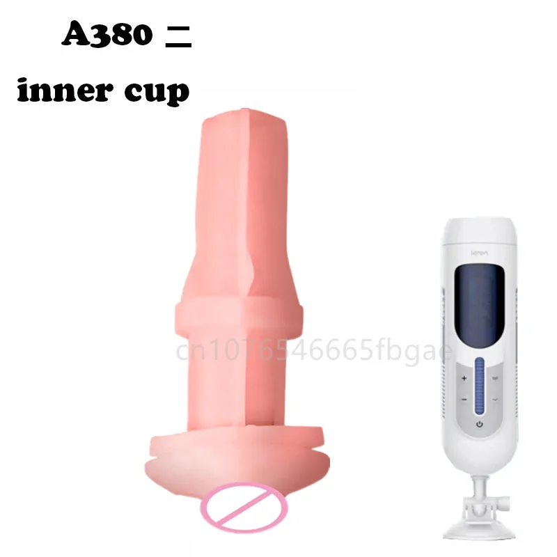 Male Masturbator and Cup Interior Replacement Accessory Leten Series Soft Vagina Anus Oral Aircraft Cup Sex Toys for Men