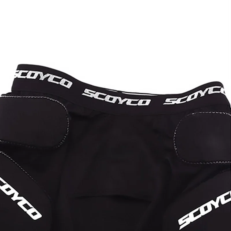 SCOYCO P-01 오토바이 아머 바지, 모토바이크 자전거 통기성 엉덩이 라이딩 레이싱 바지, 모토크로스 반바지 보호대