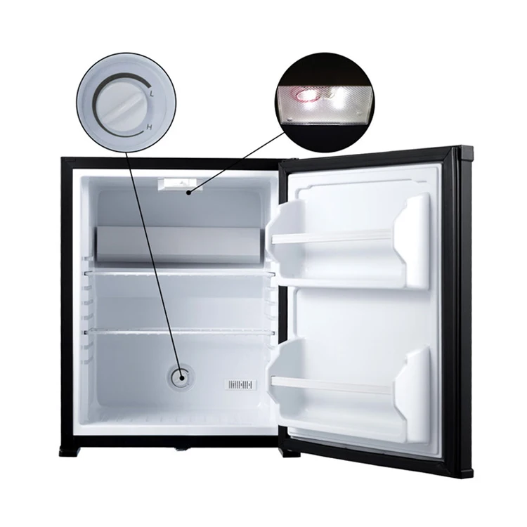 40L Portable Absorption Fridge Refrigerator 12V Mini Cooler Mute Operation