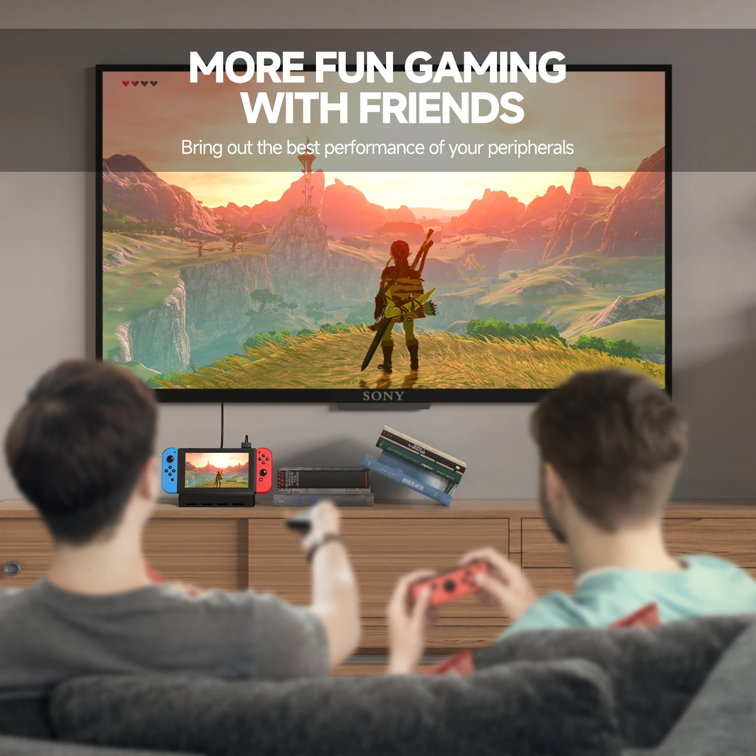 Switch tv Docking Station em Base Adaptadora de Comutação 4k Hdmi Suporte de Carregamento tipo c Oled Portátil Slot para Jogos 100w - Imagem 4