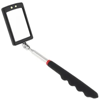 Car 360 Swivel Telescoping LED Light Flexible Inspection Mirror for Extra View Square Car Inspection Repair Tool Detection lens 1
