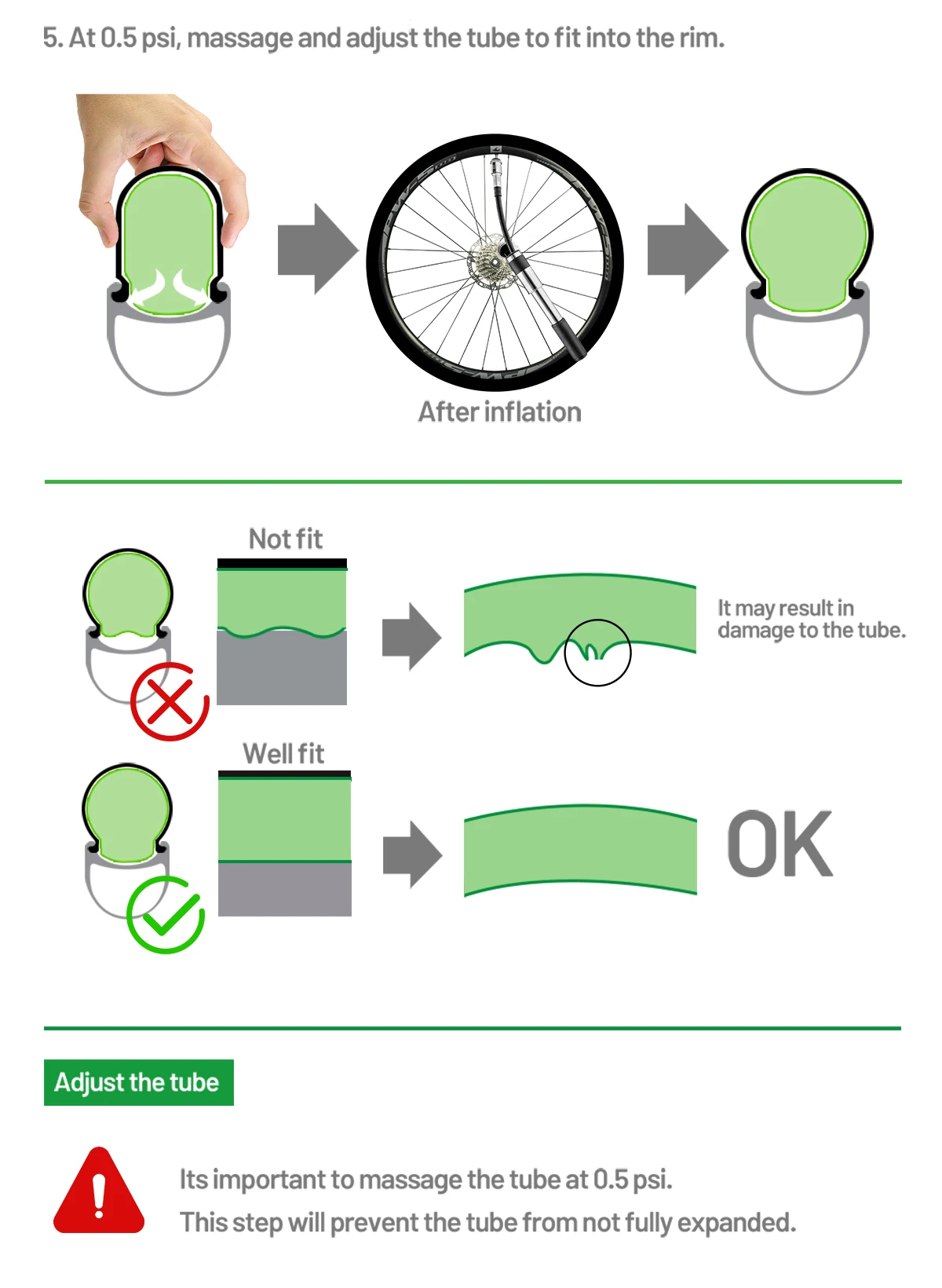 CYCLAMI Ultraleichter Fahrradschlauch 26 27,5 29 Zoll MTB Fahrrad TPU Material Reifen 45 mm französisches Ventil Superleicht Anti-Oxidation – Detail 12