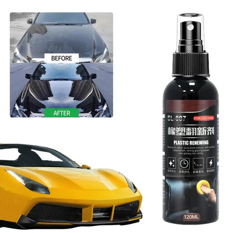 

Car Interior Cleaner Spray 120ML Protective Restorer Liquid Car Cleaning Tools All Purpose Solvent For Trucks SUVs Motorcycles