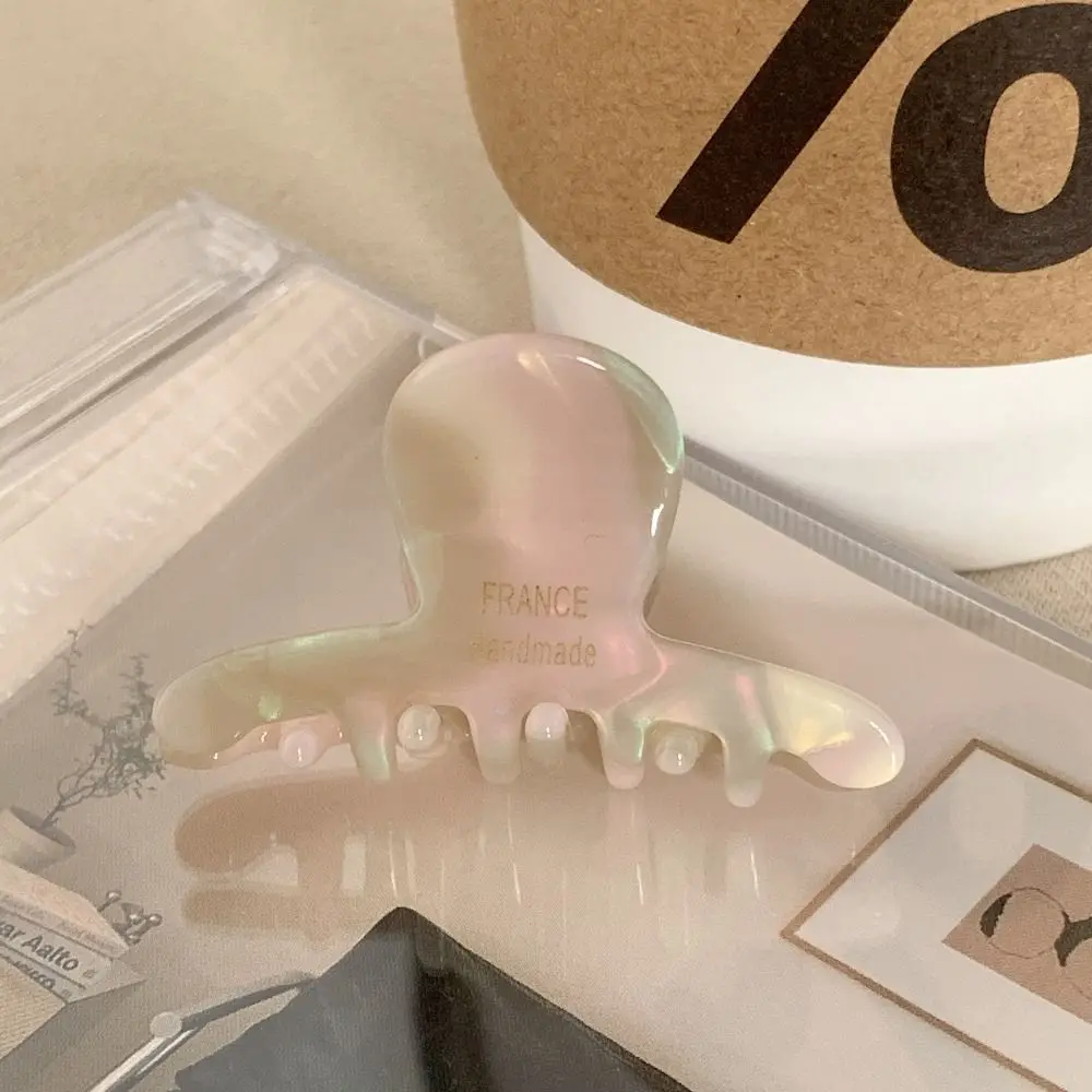 Acetat Klaue Clip Mode Haarschmuck kleine Haars pange Kopfschmuck Kopf bedeckung Haar Kralle Mädchen – Detail 8