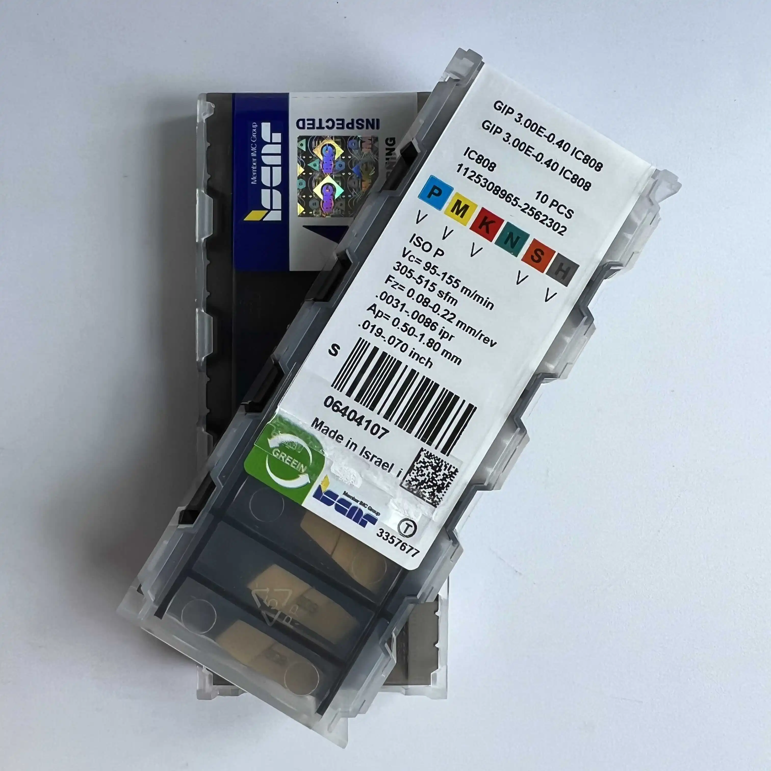 

Original and genuine GIP3.00E-0.40 IC808 numerical control blade /Carbide blades 10 pieces