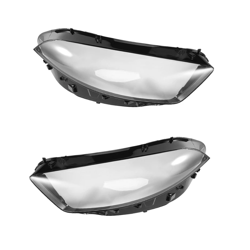 

Car Front Headlight Cover Headlight Transparent Lampshade Lamp Shell For Benz A Class W177 A180 A200 2019-2021
