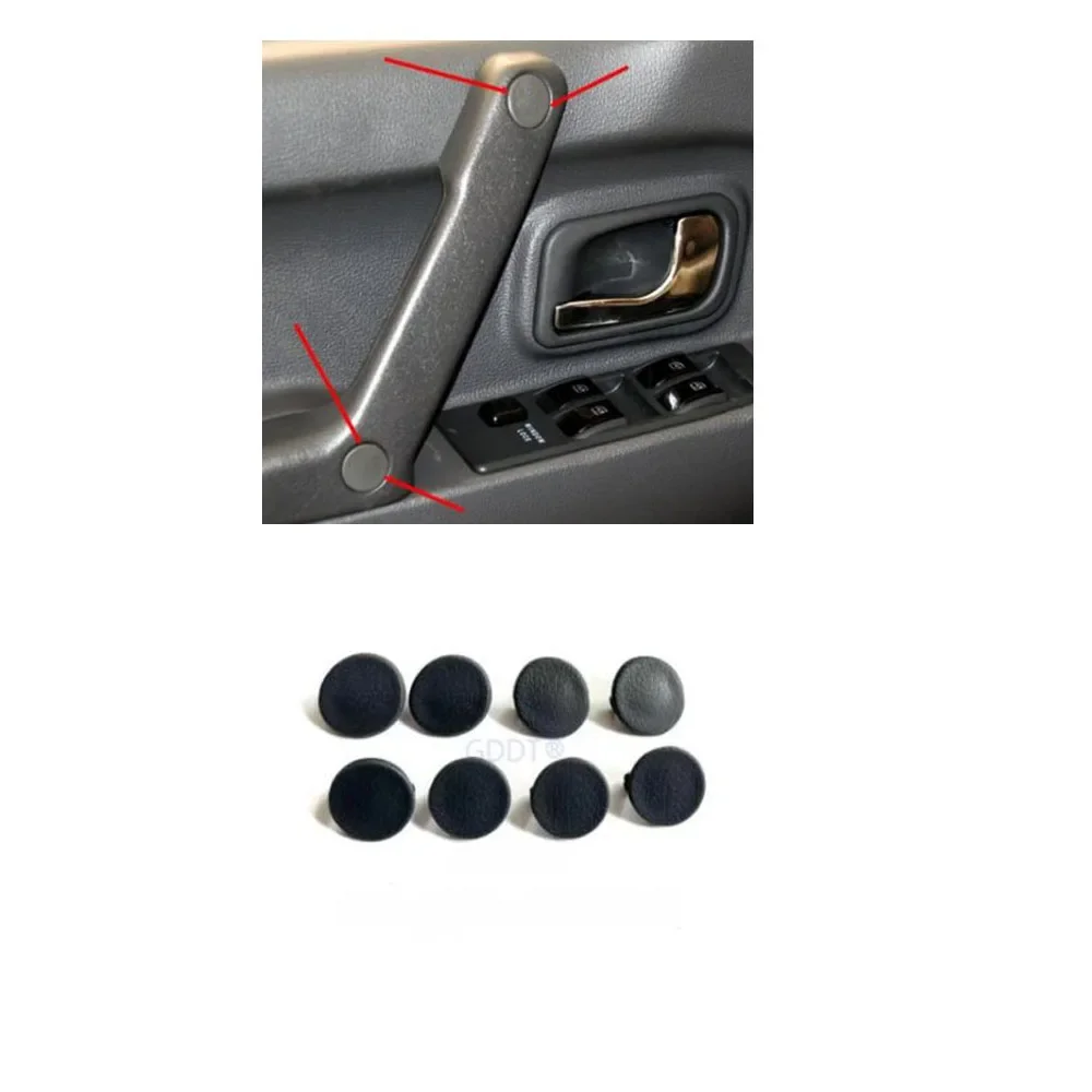 8 Pieces Interior Door Handle Screw Cover for Pajero V30 V20 Montero V40