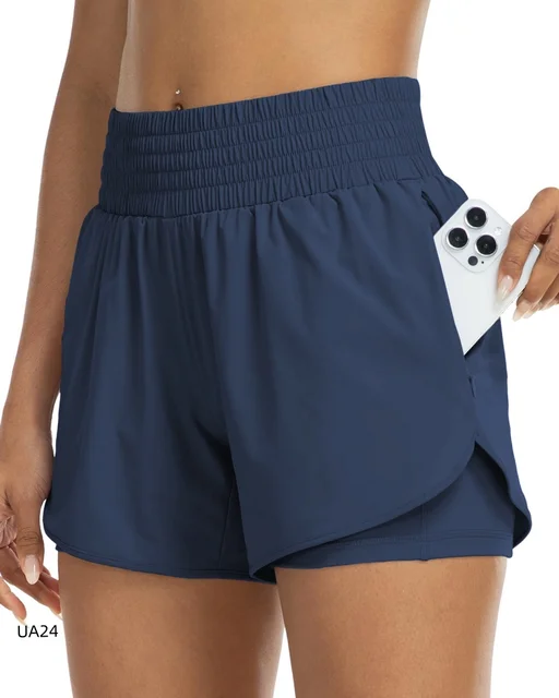 Women's Fitness Yoga Shorts Stretch Running Sportswear Tight Exercise Leggings Black Grey Brown Size XS S M L XL Yoga Pants