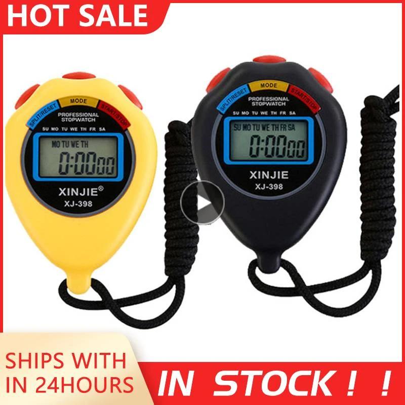 Professional Timer Stopwatch, Digital Sports Stopwatch With Countdown