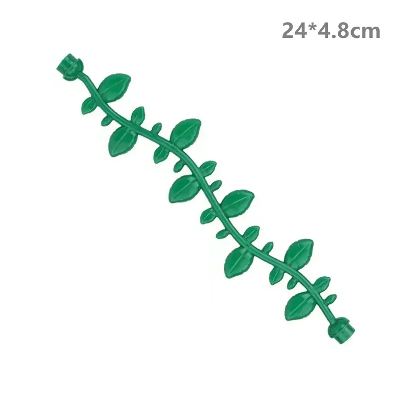 Outdoor Forest Building Block Set - Flower, Grass, and Tree Adornments for Kids
