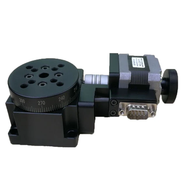 

Diameter 60mm Precision 360 Degree Continous Rotating Stage Motorized Rotary Positioning Stage