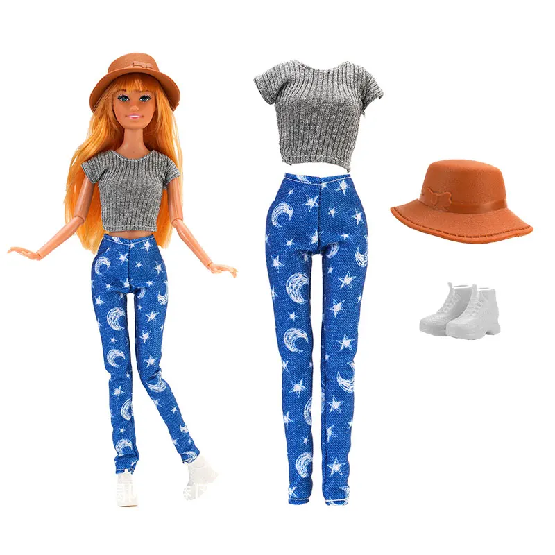 Stylish Mini Doll Suitcase with Trendy Outfits - Perfect Toy Gift