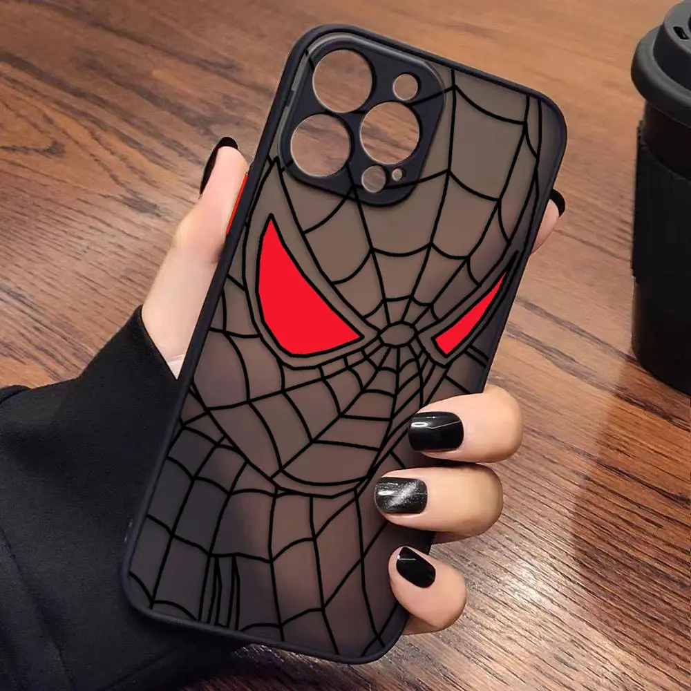 thumbnail image 1 of Funda para iPhone Apple 14 13 11 12 MINI Pro XS Max XR X 7 8 SE 2022 2020 6 6S Plus Funda Capa Shell Marvel Spider-Man Comics, 1 of 5