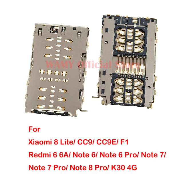 New Sim Card Socket Slot Tray Reader Holder Connector for Xiaomi