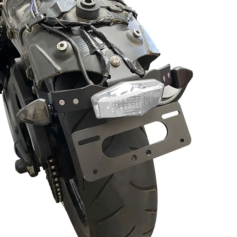 Kawasaki Vulcan S ABS 2015-Vulcan cafe-Rear Tail Tidy Fender Eliminator Kit License Plate Holder Bracket