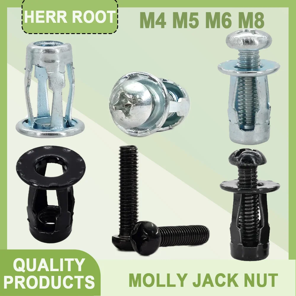 Auto Fasteners M4 M5 M6 M8 Molly Jack Nut Rivet Nut Screws