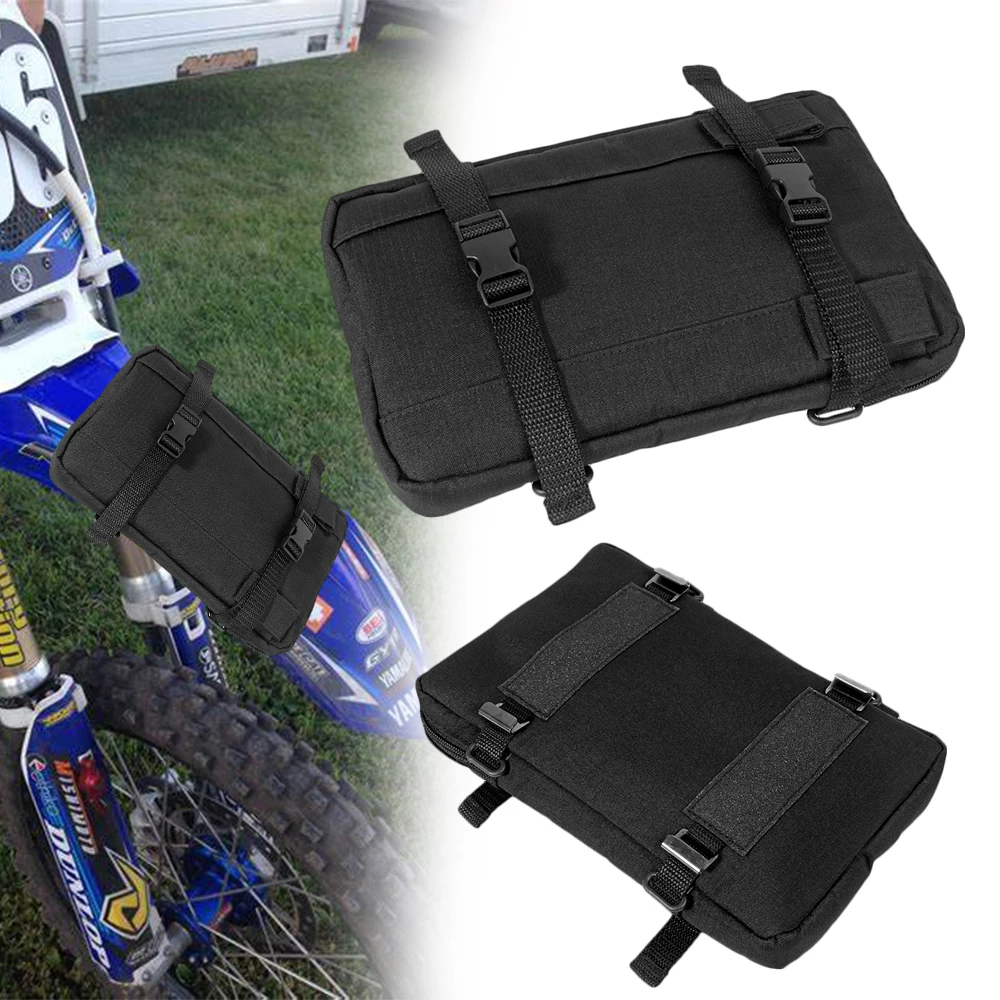 Motorcycle Front Fender Bags MX Tool Bag Fender Pack Inner Tube Tire