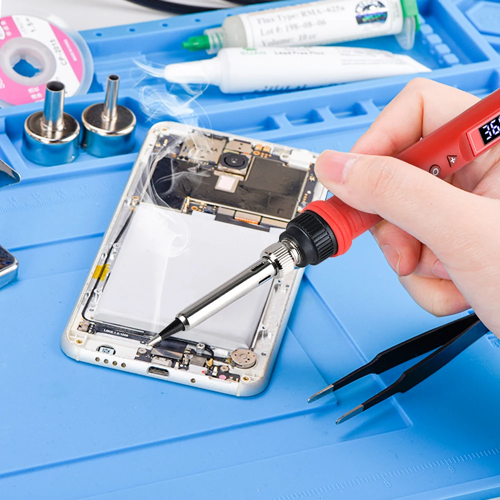 JCD 80W Soldering Iron 908U Update Multi-function Button JCD 80W Soldering Iron 908U Update Multi-function Button