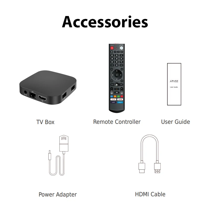 BOXPUT iATV Q8 Mini Smart TV Box BT5.0 Quad-Core 4K HDR 100M 32G Android 11 2.4G/5G WIFI Amlogic S905Y4 Set top box Media Player