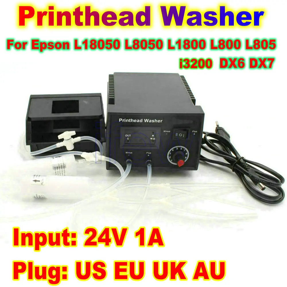 I3200 프린트 헤드 클리너 클리닝 키트, 액체 클리닝, i3200 헤드 클리너 워시, L18050 프린터 헤드, 엡손 L805 L8050 L1800 L800