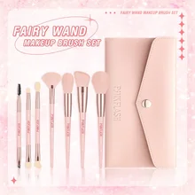 

PINKFLASH 7 Pcs Soft Fluffy Makeup Brushes Tool Set for Powder Eye Shadow Foundation Blush Blending Cosmetic Beauty Makeup Brush
