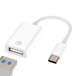 Versatile USB - C to USB - A 3.0 Adapter with Charging and OTG Functionality (USB Camera Adapter)