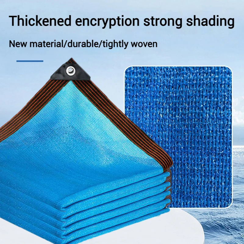 Sunshade Awning Garden Sunshade Sail Net Swimming Pool Tarpaulin Outdoor Anti-UV Sun Shade Net Balcony Yard Shade Mesh