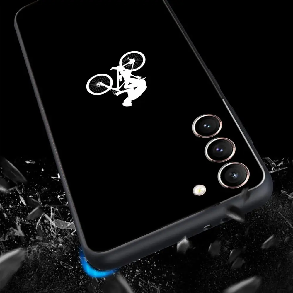 Adventure-Ready Mountain Bike Soft Silicone Phone Case