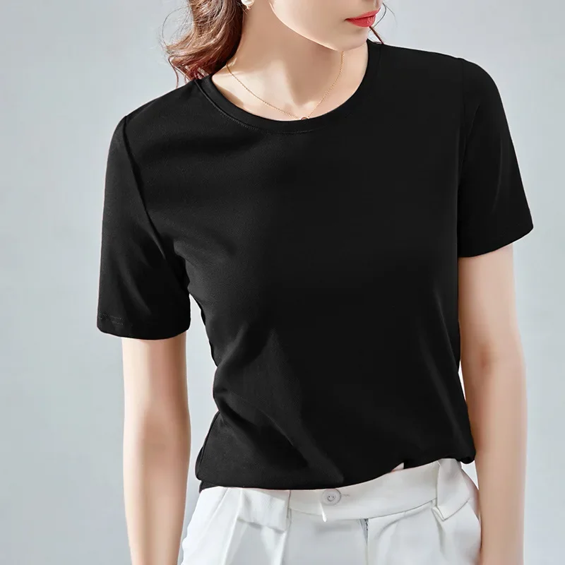 

2023 Summer Pregnant Women's New Top Solid Fashion Short gray22