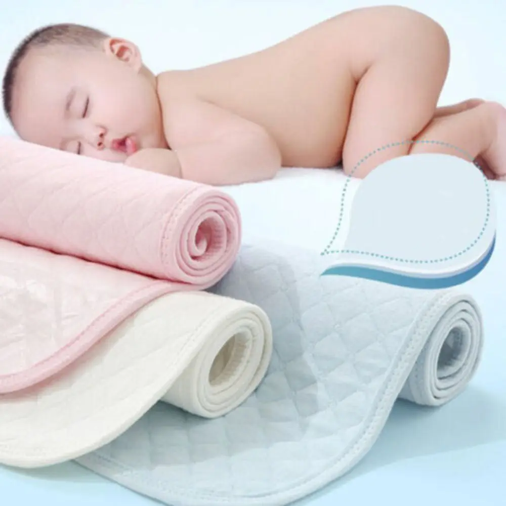 

Reusable Baby Washable Cotton Mattress Protector Incontinence Bed Pads Mats Sheet Septal Urine Pad