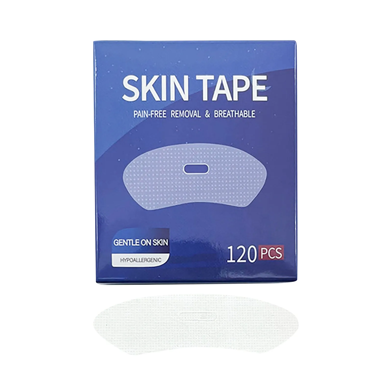 Sleep Oral Tape 120-Pack Hypoallergenic Latex Free Silicone