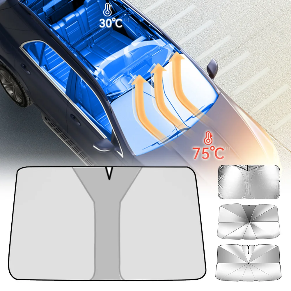 Wholesale Universal UV Protection Sunproof Folding Sedan SUV Automatic Car  Cover - China Auto Sunshade, Car Sunshade